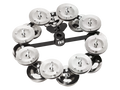 Meinl (HTHH2BK) Headliner Hi Hat Tambourine - Steel Jingles 2 Row