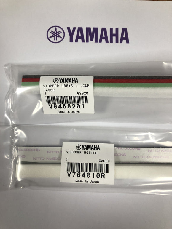 Yamaha Clavinova Replacement Set Upper & Lower stopper felts V8468201 & V764010R