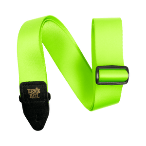 Ernie Ball Regular Neon Green Premium Guitar Strap