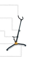 Hercules (DS535B) Baritone Saxophone Stand