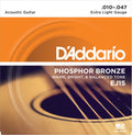 D'Addario EJ15 Extra Light Phosphor Bronze Acoustic Strings