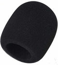 Black Foam Microphone Windshield