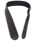 LG X-Long Black Celtic Design Embossed Leather Strap