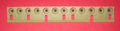 VE975200 12 x 1 rubber contact strip **DISCONTINUED**