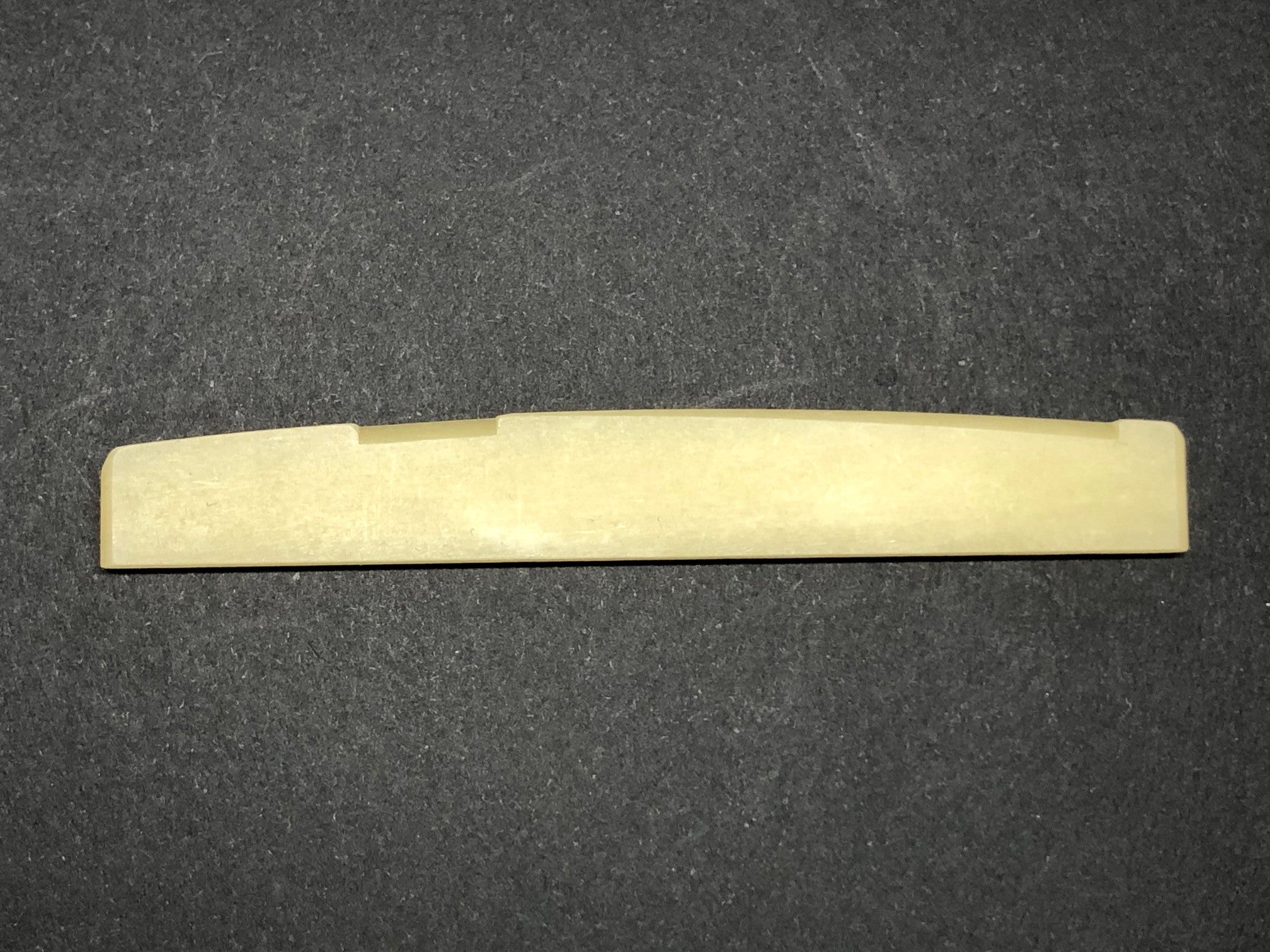 73.5mm Unbleached Bone Compensated Acoustic Guitar Bridge Saddle