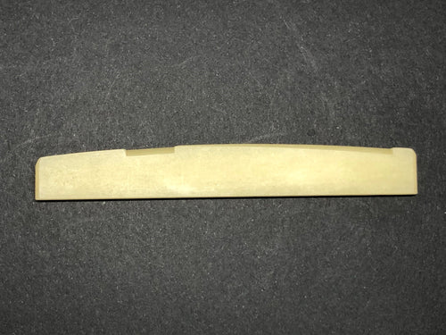 73.5mm Unbleached Bone Compensated Acoustic Guitar Bridge Saddle