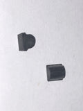 Rubber rotary valve stop bumper