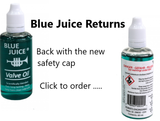 Blue Juice Valve Oil - Safety Cap Version