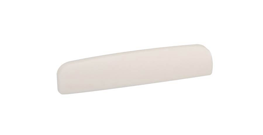 Bone 42mm Bass Guitar Top Nut - Shaped, No String Slots