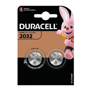 Duracell Lithium CR2032 Battery / Batteries - Pack Of 2