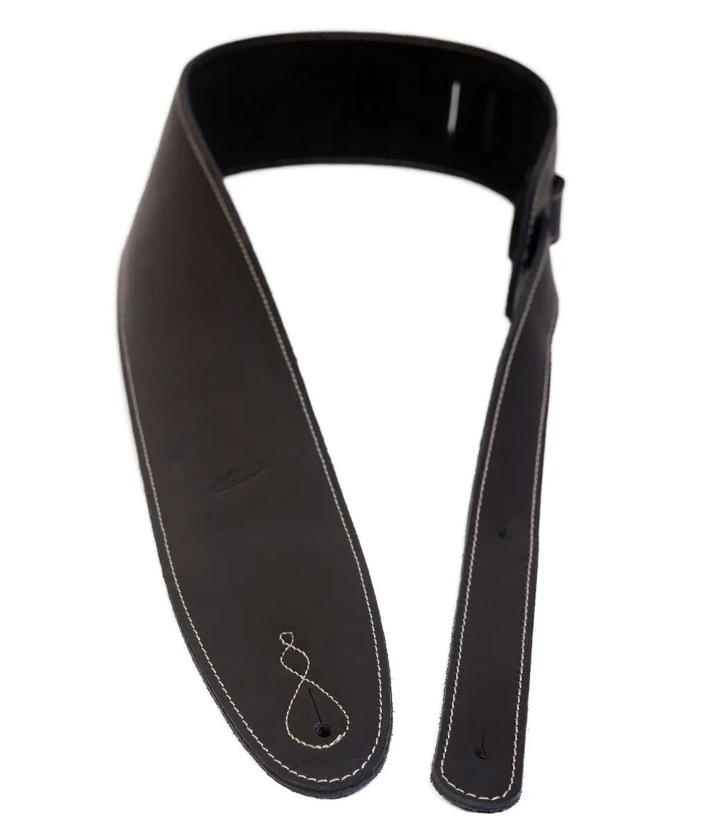 LG Pro Deluxe / Reversible Black Leather With Black Suede Back
