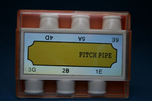 Guitar pitch pipes