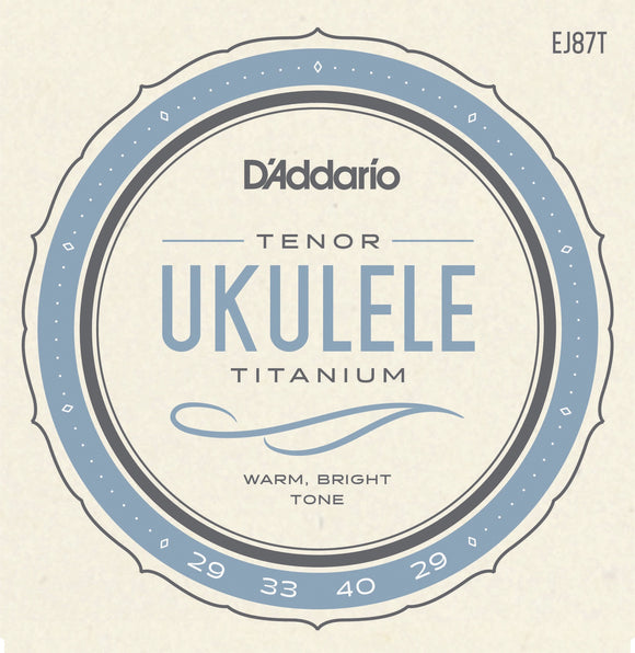 D'Addario (EJ87T) Titanium Tenor Ukulele Strings