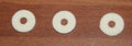 14.3mm white felt washer ( pack 3 )