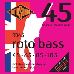 Rotosound RB45 Rotobass 45-105 Bass Guitar Strings Set
