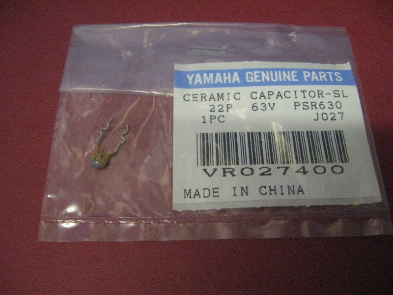 VR027400Ceramic capacitor  22P  63V  [31]