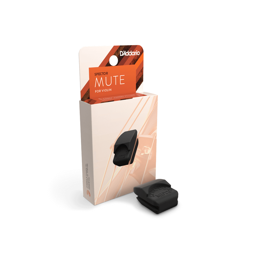 D'Addario Spector Violin Mute - Black