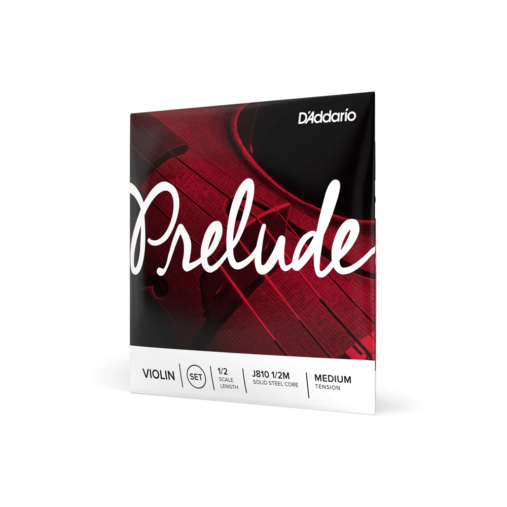 Prelude By D'Addario 1/2 Violin String Set - Medium Tension