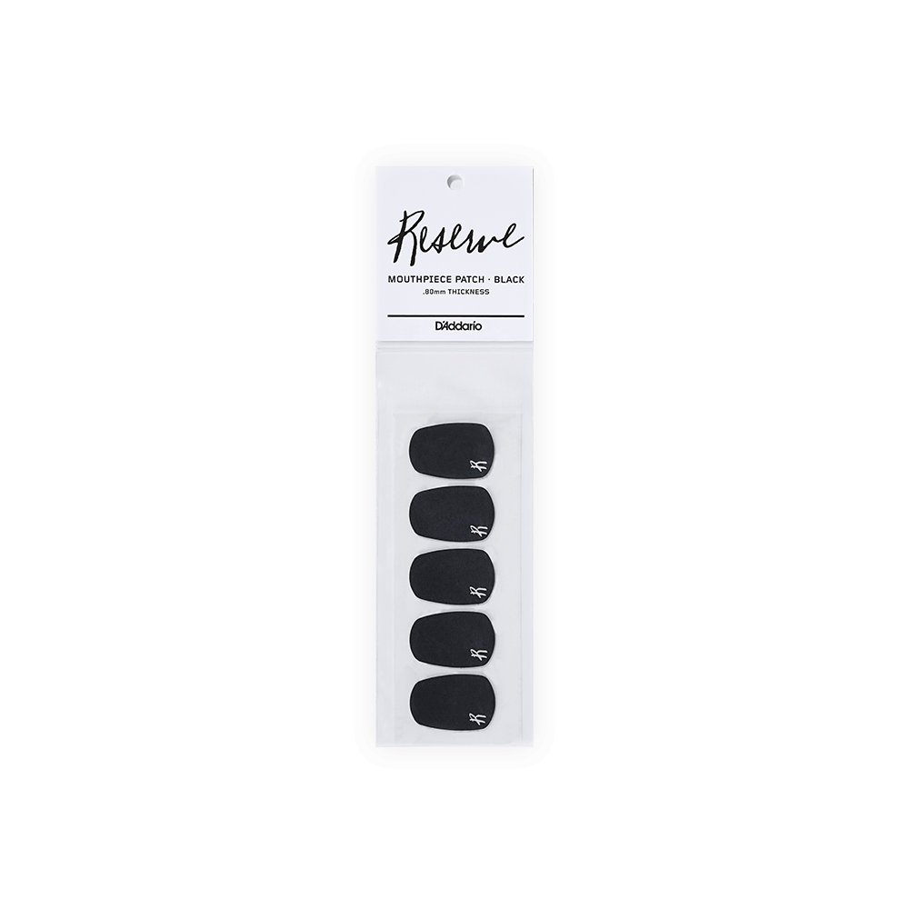 Reserve RMP01B .80mm Black Mouthpiece Patches - Pack of 5
