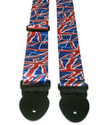LG Union Jack Flag 2" Webbed Guitar Strap