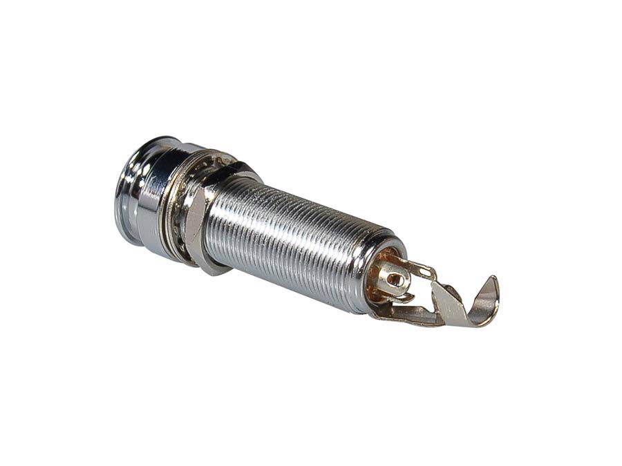 Boston (EPJ-48-C) Guitar End Pin Jack - Chrome