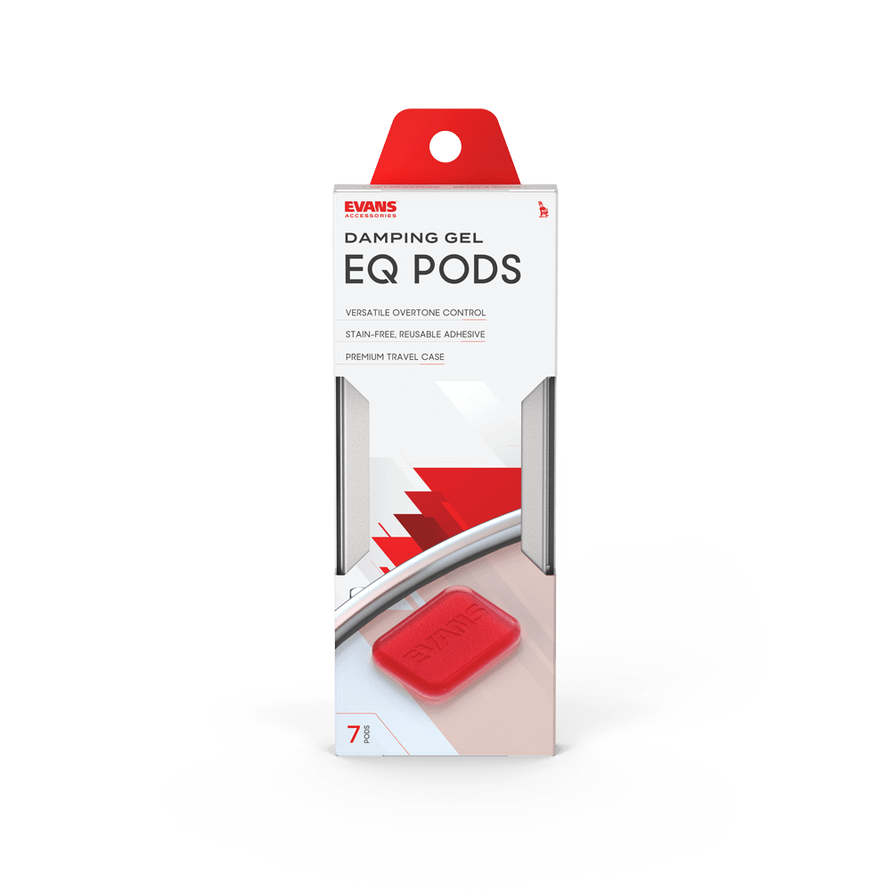 Evans (EQPODS) Drum Damper Gels - Pack Of 7