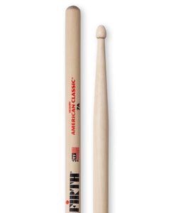 Vic Firth 7A Wooden Tip Drumsticks - Hickory