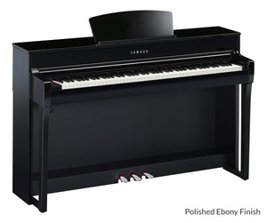 Yamaha (CLP-735PE)  Polished Ebony Clavinova Digital Piano