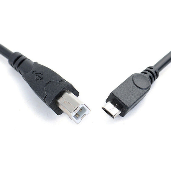 Micro USB Male To USB B Type Male Data OTG Cable For Tablet
