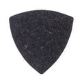 Felt Tones Gypsy 5mm Stiffened Black Wool Large Triangle Plectrum