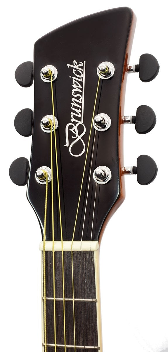 Brunswick BP200TB Parlour Acoustic Guitar - Tobacco Burst