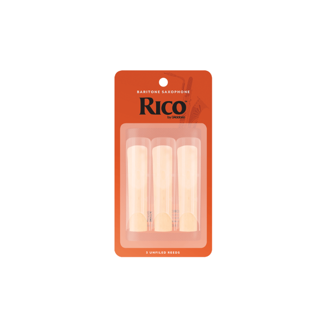 Rico By D'Addario 1.5 Eb Baritone Saxophone Reeds - Pack of 3