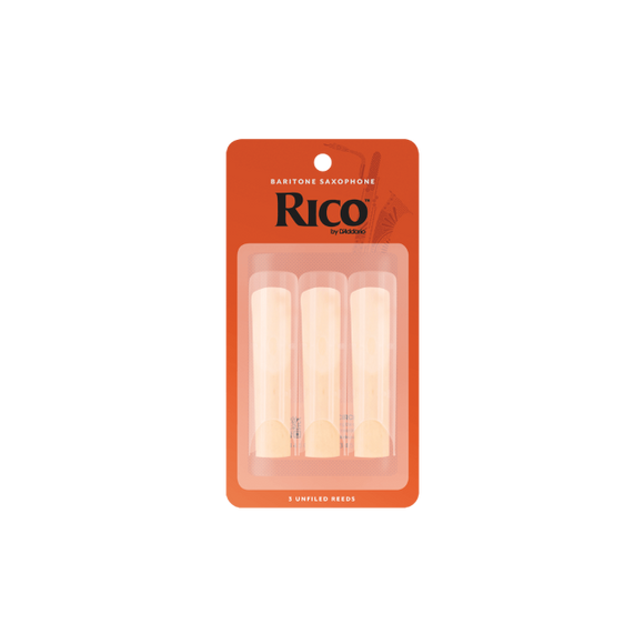 Rico By D'Addario 1.5 Eb Baritone Saxophone Reeds - Pack of 3