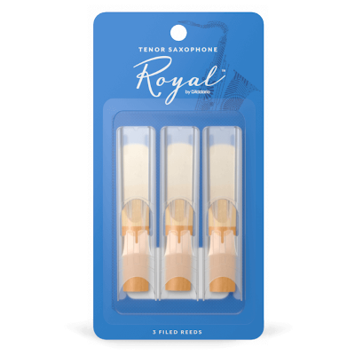 Royal By D'Addario 1.5 Bb Tenor Saxophone Reeds - Pack of 3