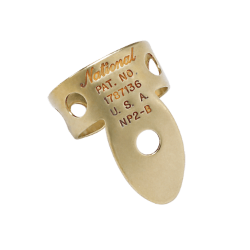 National (NP2B) Brass Steel Finger Pick