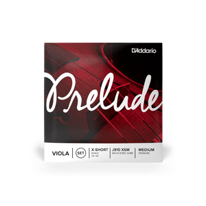 Prelude By D'Addario Extra Short Viola String Set - Medium Tension - 13" - 14"