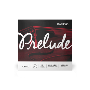 Prelude By D'Addario (J1010 1/2M) 1/2 Cello String Set - Medium Tension