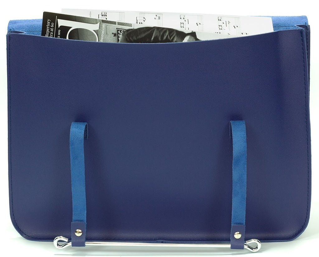 Montford MFC5BL Blue Leatherette Music Case