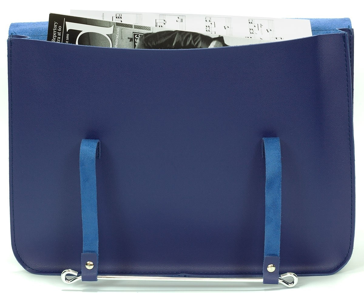 Montford MFC5BL Blue Leatherette Music Case