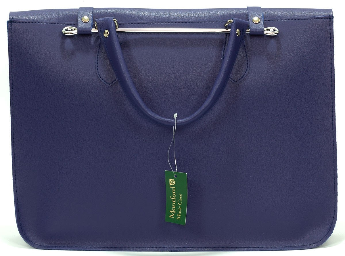 Montford MFC5BL Blue Leatherette Music Case