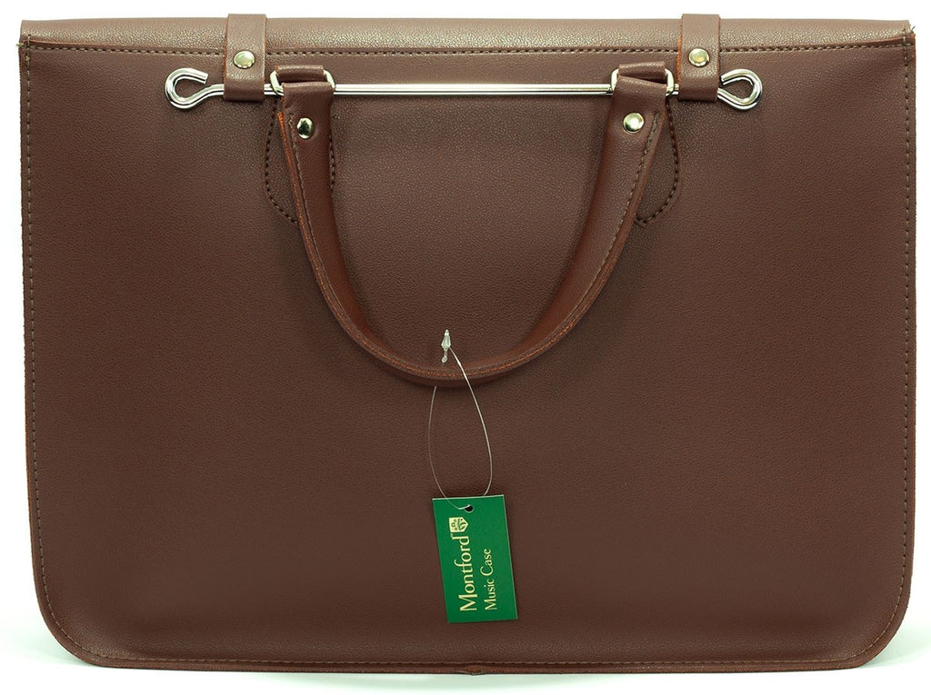 Montford MFC5BR Brown Leatherette Music Case