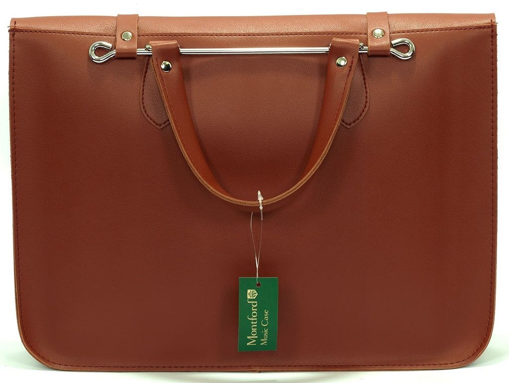 Montford MFC5T Tan Leatherette Music Case