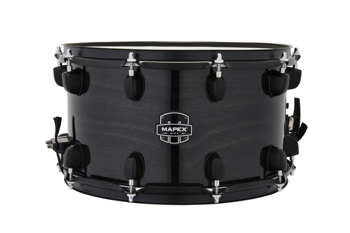 Mapex (MPNMP4800BMB) MPX 14" x 8" Snare Drum - Transparent Midnight Black