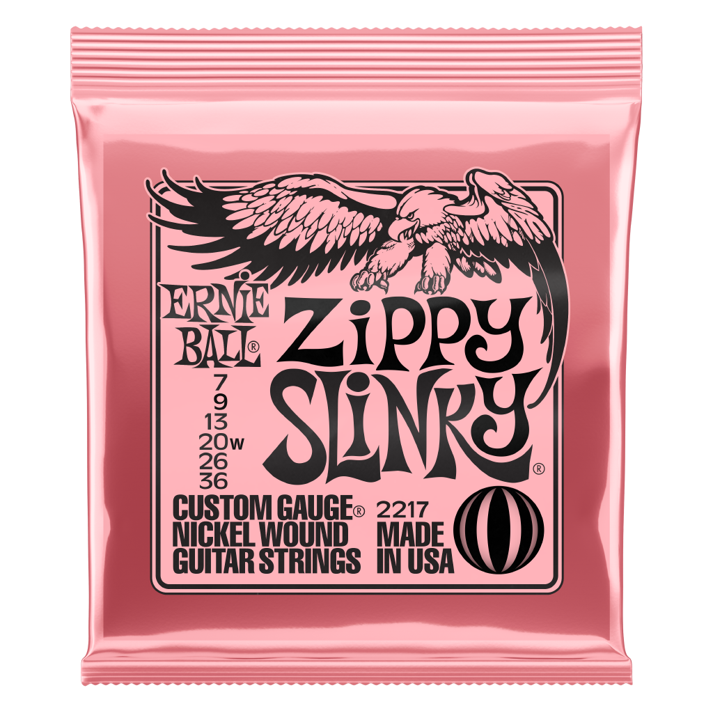 Ernie Ball Zippy Slinky 7 - 36 Electric Guitar Strings