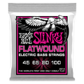 Ernie Ball Super Slinky Cobalt Flatwound Bass Guitar Strings 45 - 100