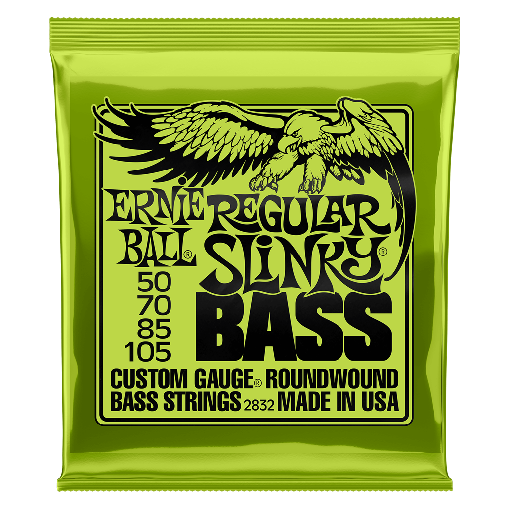 Ernie Ball Regular Slinky Bass Guitar Strings 50 - 105