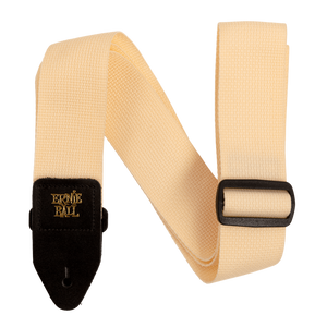 Ernie Ball PolyPro Cream Guitar Strap