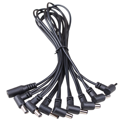 MOOER PDC8A Angled 8 Plug Daisy Chain Cable