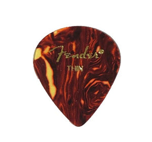 Fender 551 Small Classic Celluloid Plectrum - Thin