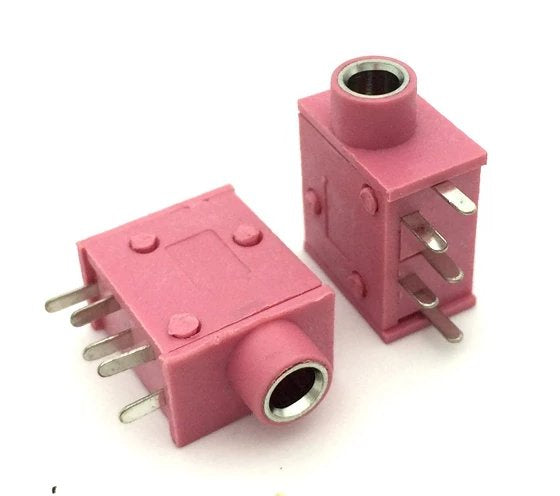 PJ325 Pink 3.5mm headphone socket